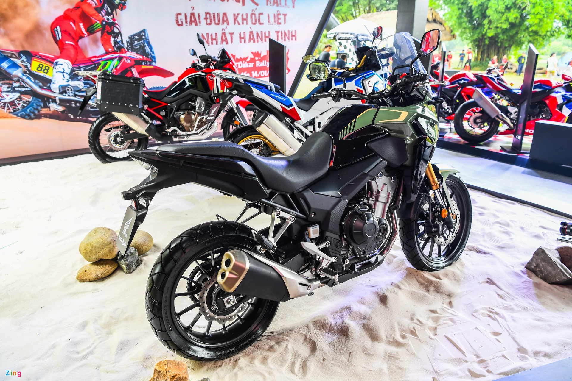 Honda CB500X 2022 vua ve Viet Nam anh 2